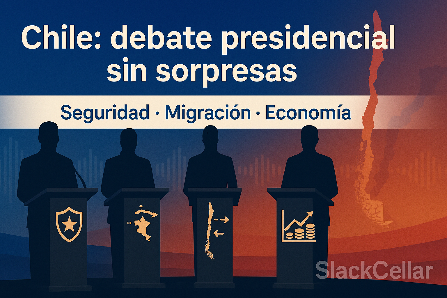 Chile: debate presidencial sin sorpresas consolida ejes de seguridad, migración y economía