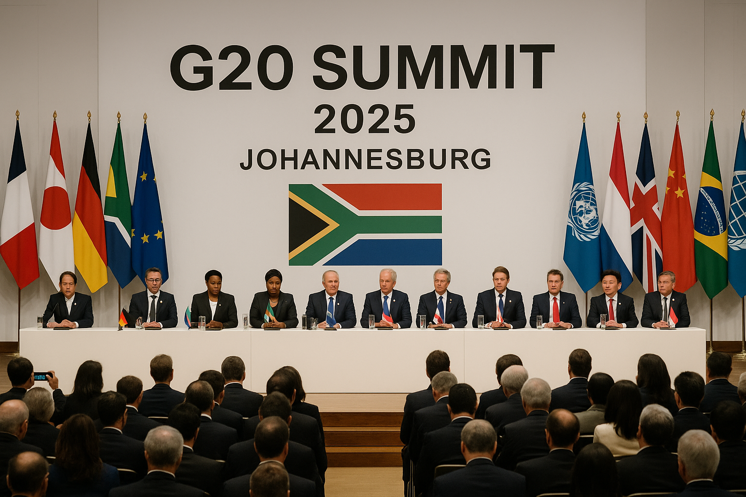Cumbre del G20 Summit 2025 en Johannesburgo: desafíos del Sur Global en el foco
